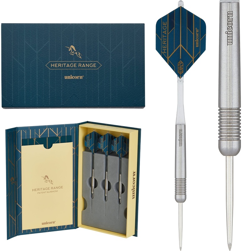 Unicorn Heritage Darts – Steel Tip – T90 – 1976 – Twin Ringed 23g