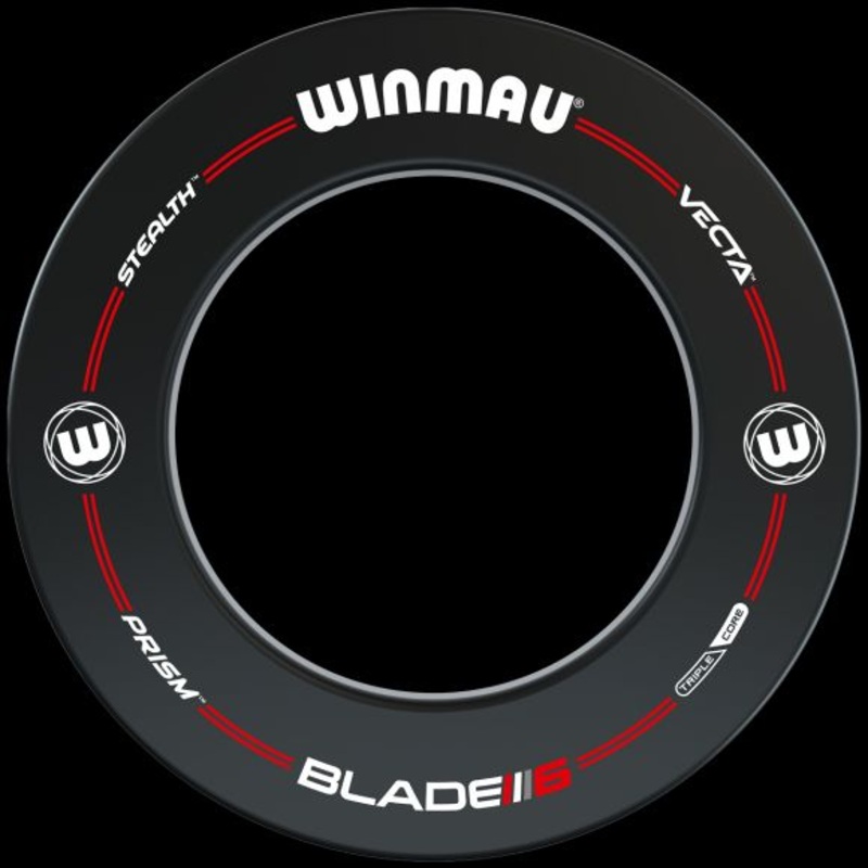 Winmau Pro-Line Surround Black Not Included 43.6cm Inner Diameter, 67.5cm Outer Diameter