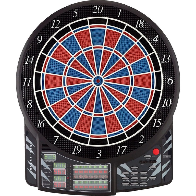 BULL’S Dartforce RB Electronic Dartboard – Soft Tip – inc. 4 sets of darts