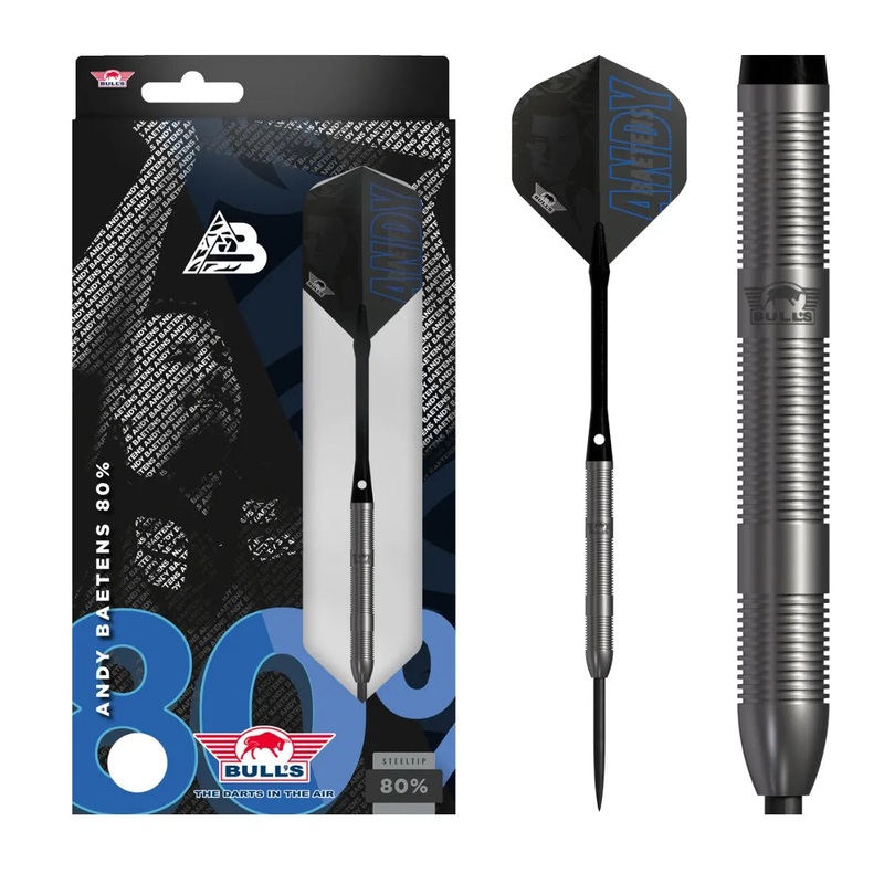 Bull’s NL Andy Baetens E2 80% Tungsten Steel Tip Darts 23 GRAM