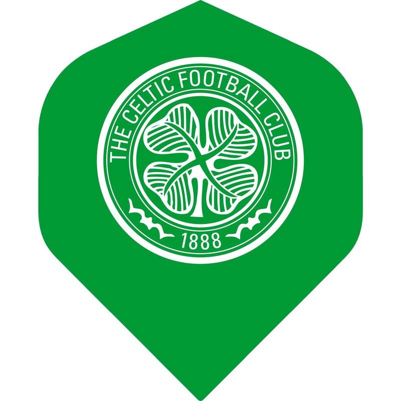 Celtic FC Dart Flights – 100 Micron – No2 – Std – F2 – Crest