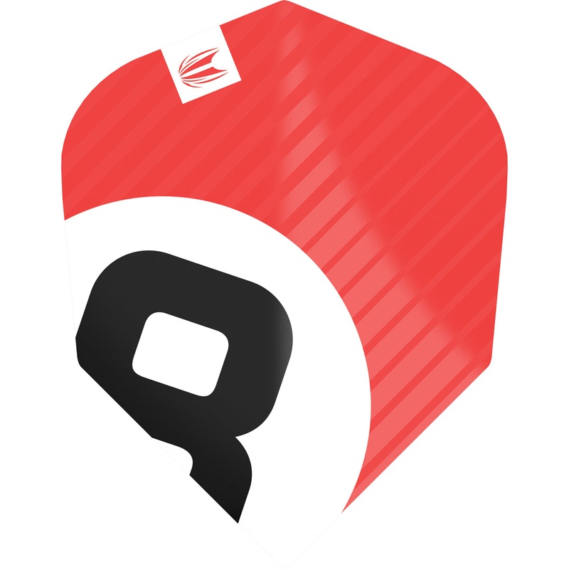 Chicane Pro.Ultra Red No6 Dart Flights by Target 3 Sets