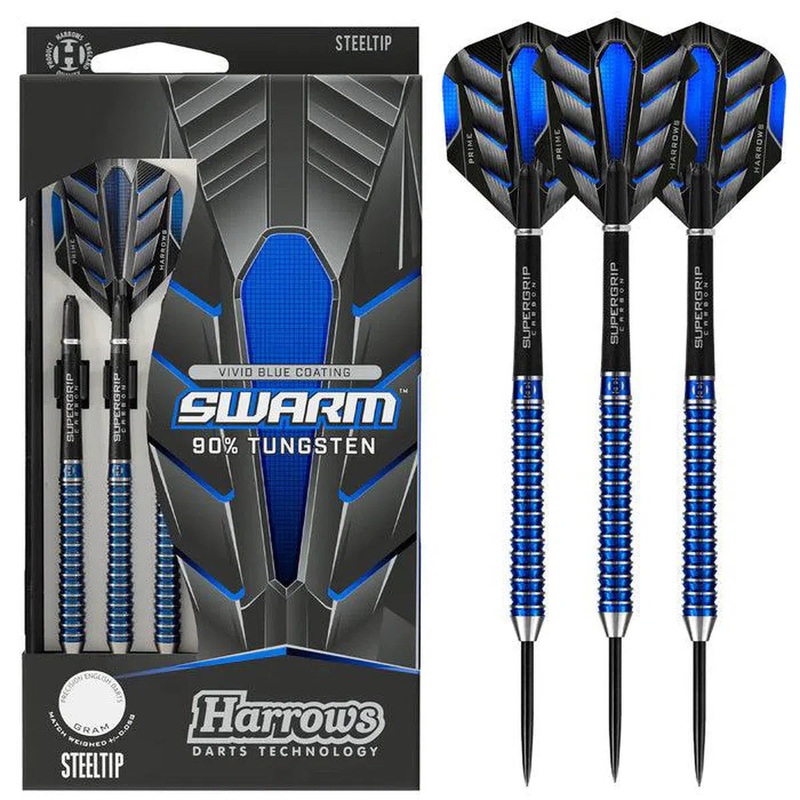 Harrows Swarm 90% Tungsten Steel Tip Darts 21 GRAM
