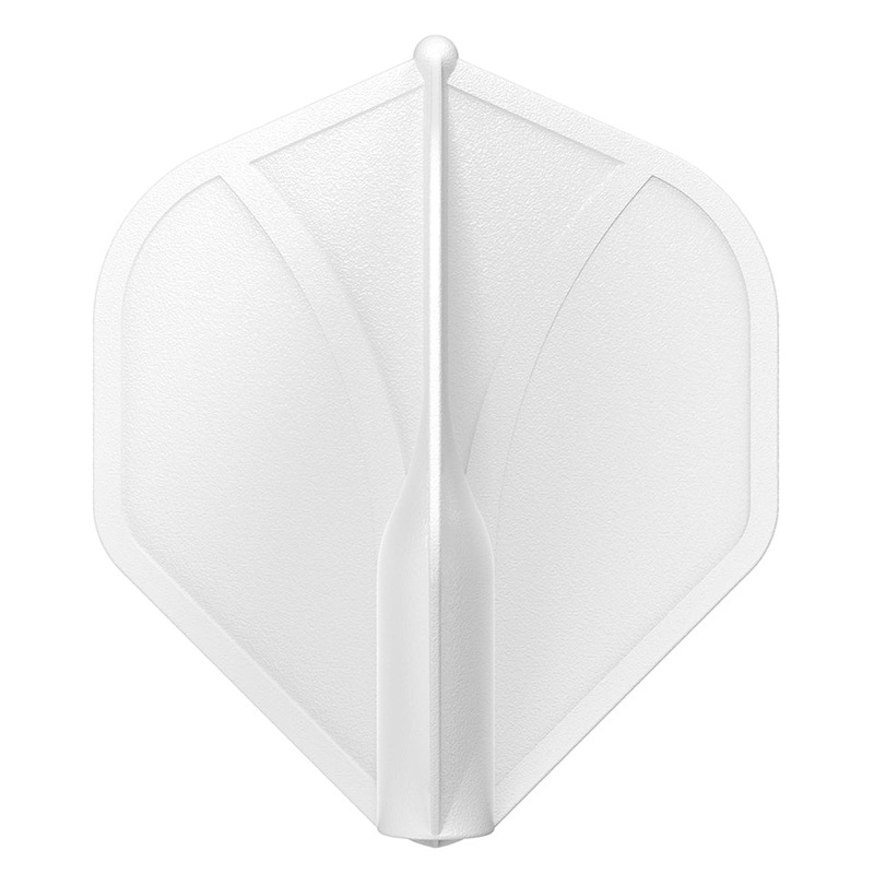 Shot Airfoil Dart Flights – Standard  Clear