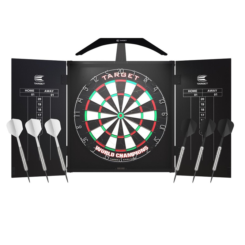 Target ARC Cabinet – Complete Darts Centre with Lighting