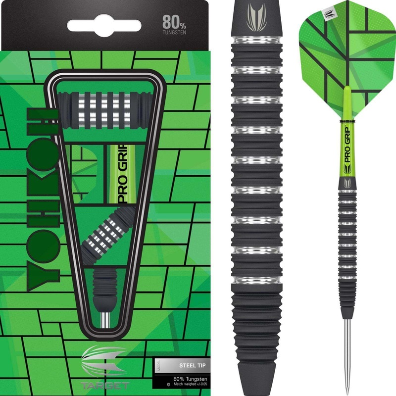 Target – Yohkoh 02 Darts – Steel Tip – 80% Tungsten – 23g 24g 25g 23 grams