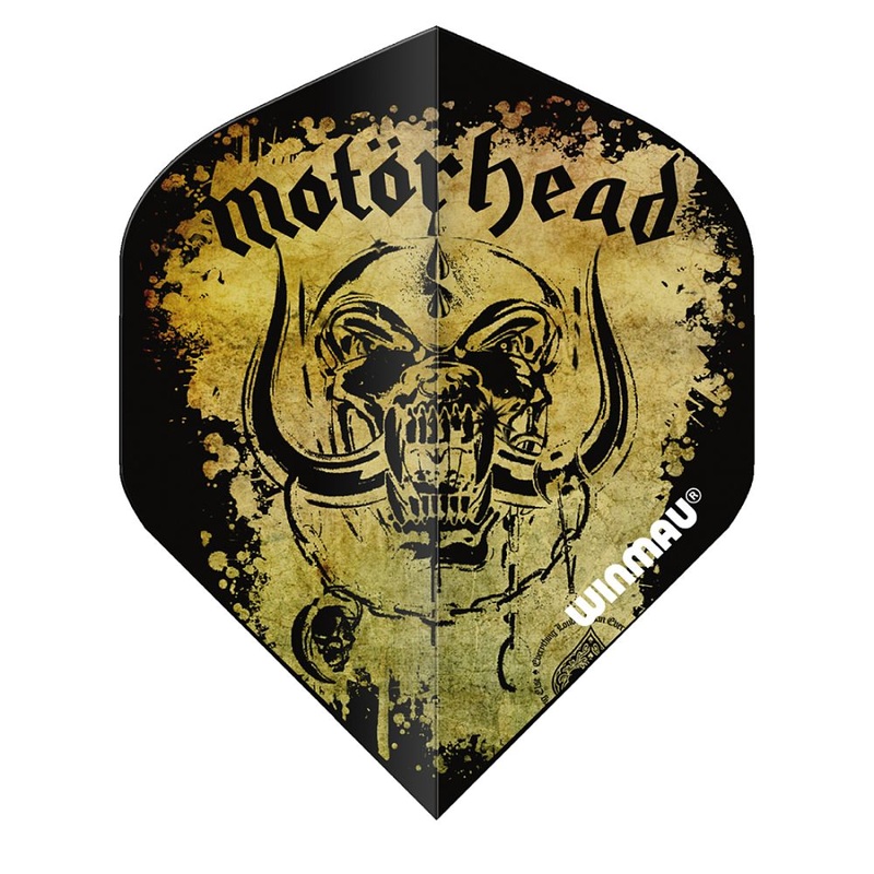 Winmau Rock Legends Motorhead Acid Splat Standard Flights No2 Standard