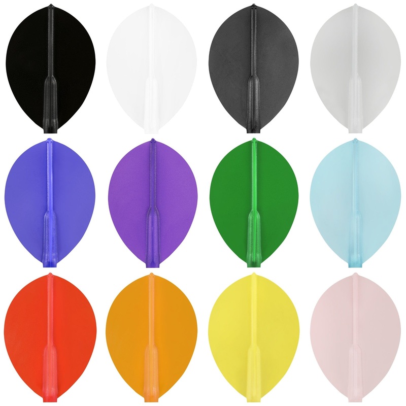 *Cosmo Darts – Fit Flight – Set of 6 – Teardrop Black