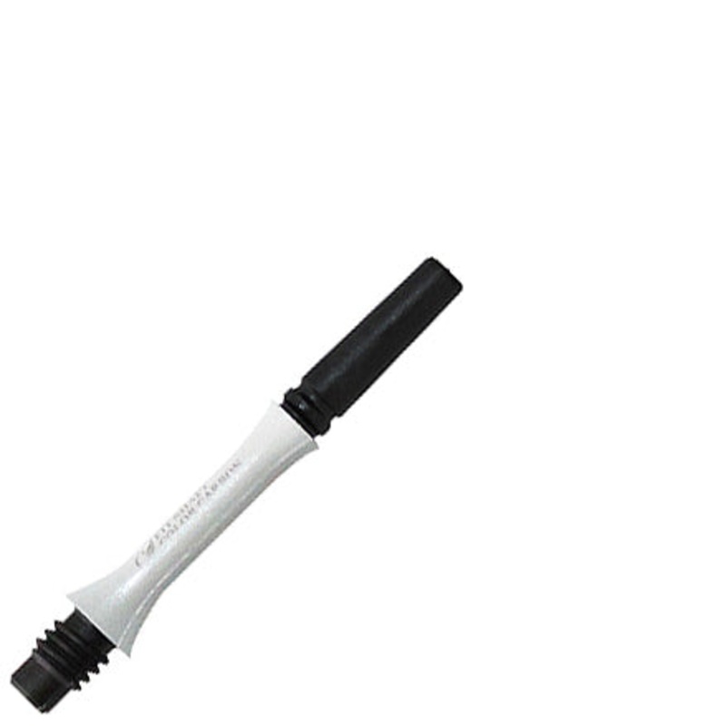 Fit Flight Carbon Slim Locked Dart Shafts – Super X-Short #1 (13.0mm) White