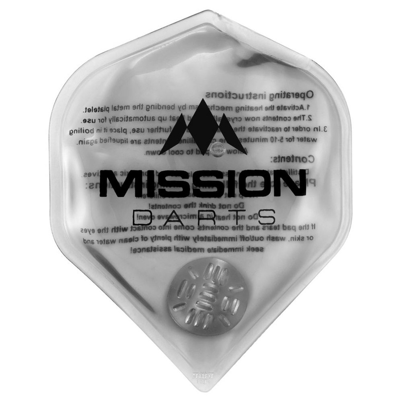 Mission Flux Luxury Hand Warmer Flight Shaped Reusable Clear