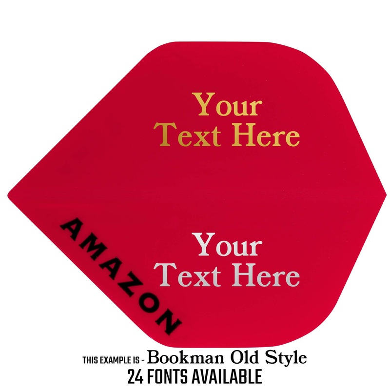 *Personalised Flights – Extra Strong – 5 Sets – Std – Amazon Red Default Title