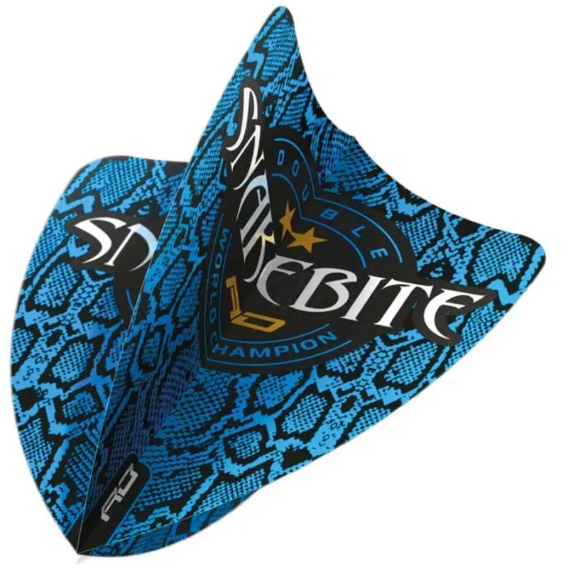 Red Dragon Hardcore Freestyle Ionic Snakebite Blue Logo Flights