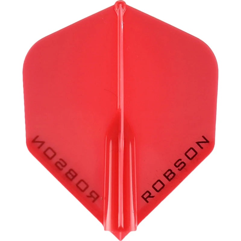 Robson Plus Dart Flights – Standard Red Standard 350 Micron Red