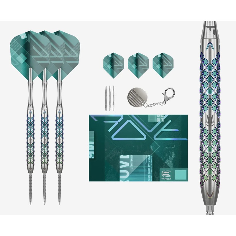 Target Rove 01 SP Swiss Point Steel Tip Darts 90% Tungsten 23g