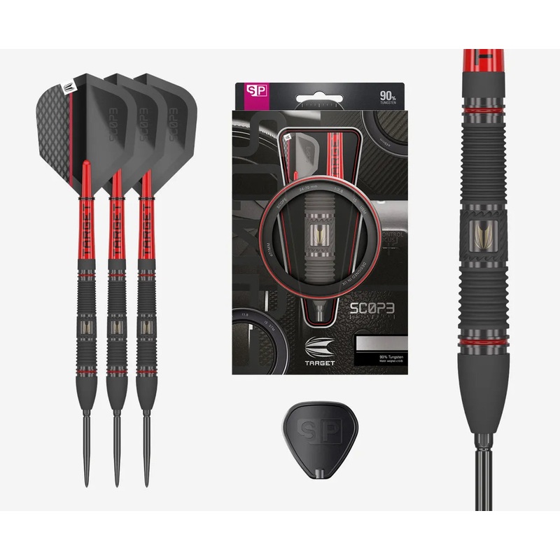 Target SCOPE 02 Swiss Point Steel Tip Darts 90% Tungsten 25g