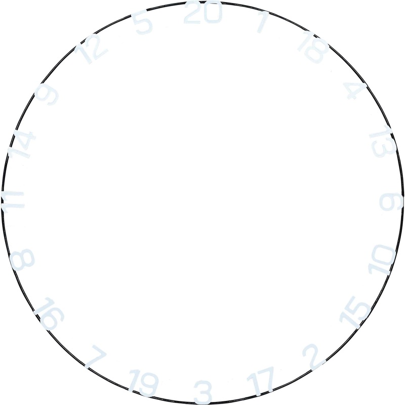 Unicorn Number Ring – for Eclipse Ultra Dartboard – 30% Larger Numbers