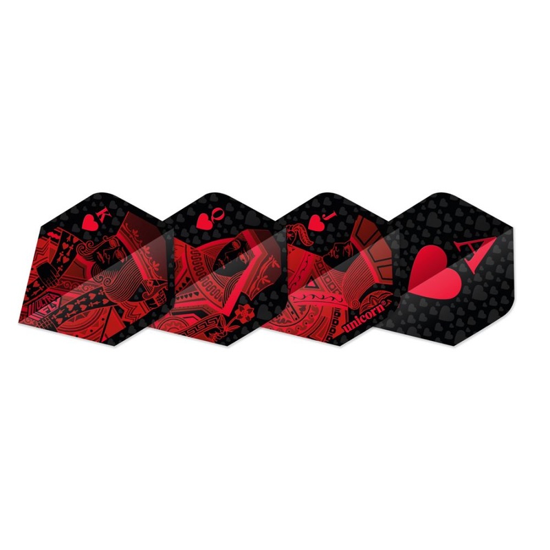 Unicorn Ultra Fly 100 Xtra Royal Flush Flights Black Pear