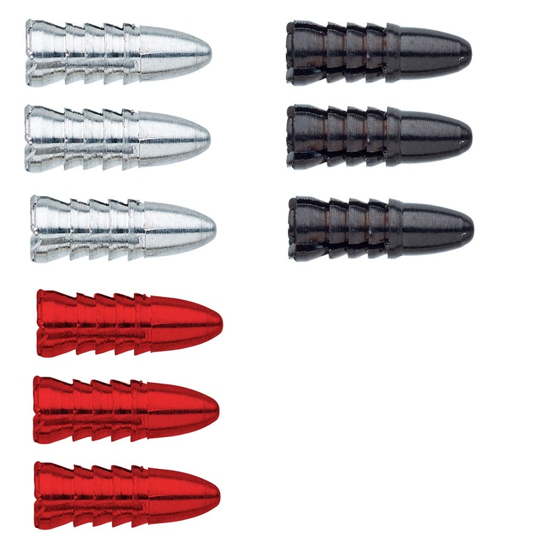 Winmau Pro Anodised Aluminium Flight Protectors Black