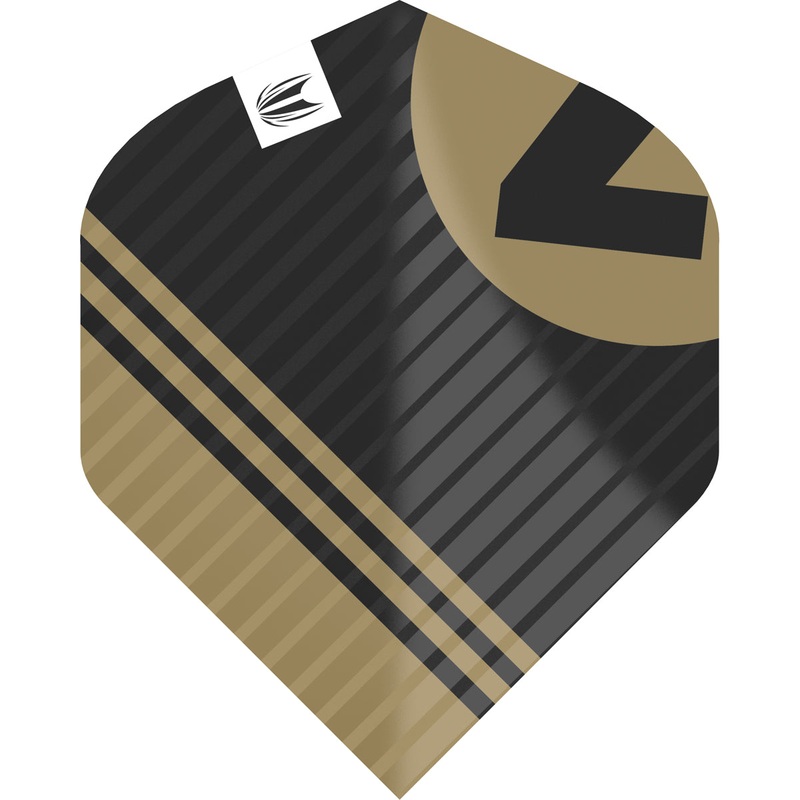 Chicane Pro.Ultra Black No2 Dart Flights by Target 3 Sets