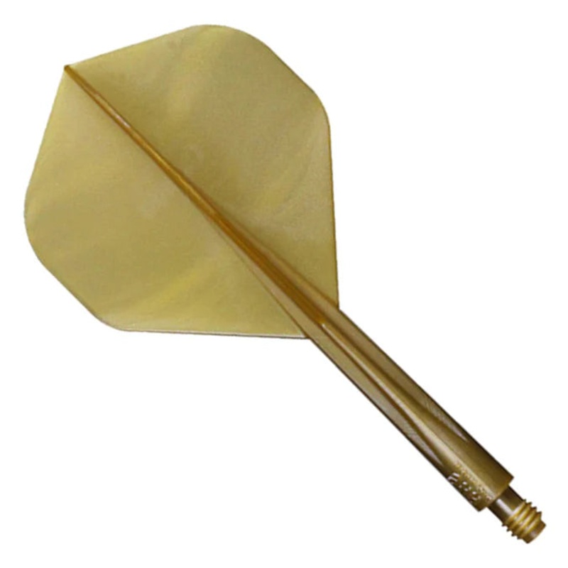 CONDOR AXE DART FLIGHT SYSTEM FLIGHTS – STANDARD – MEDIUM – METALLIC GOLD