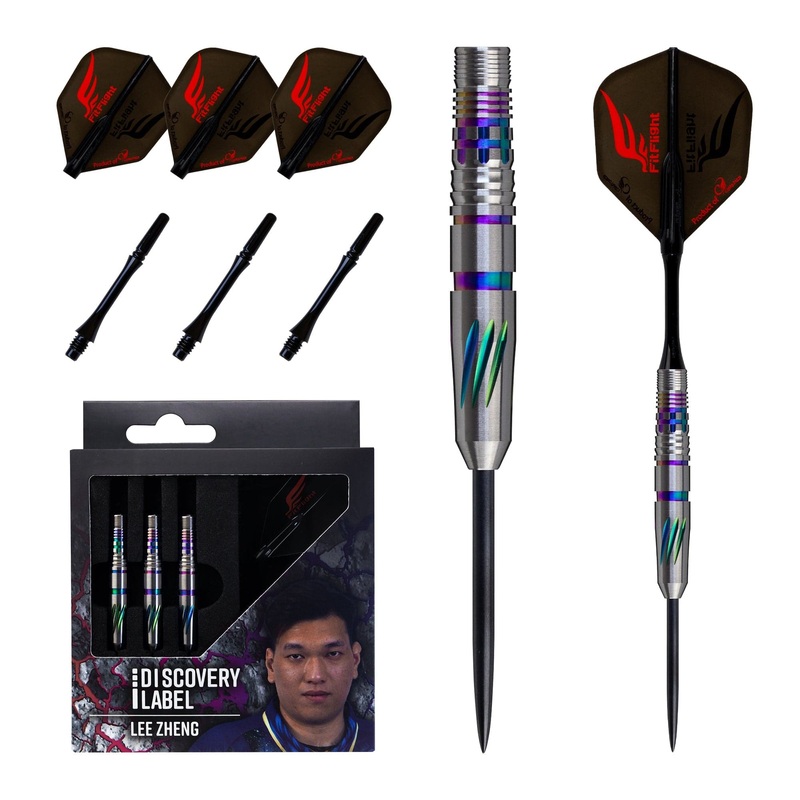 *Cosmo Discovery Label Darts – Steel Tip – 90% Tungsten – Lee Zheng – 22g