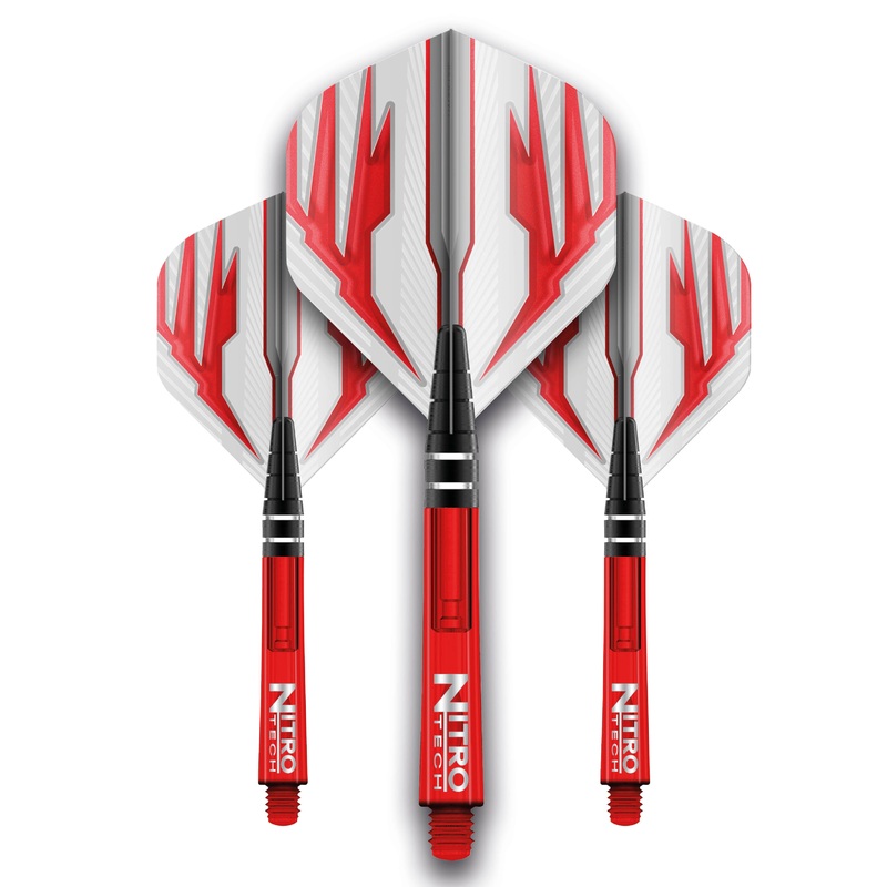 Flight & Shaft Combo – Nitrotech Red