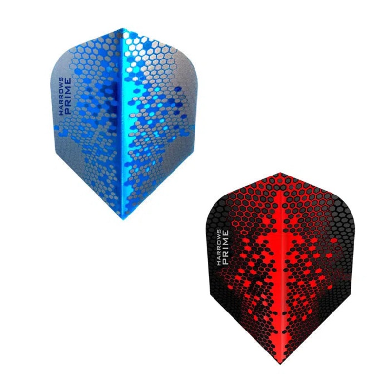 Harrows Prime Hexagon Standard No6 Flights Red