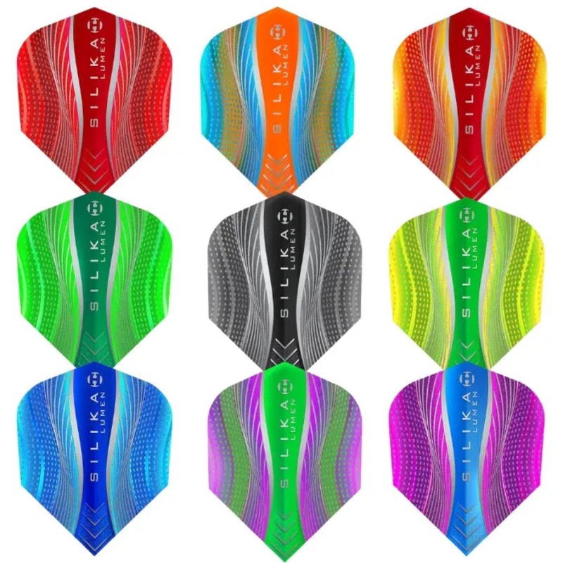 Harrows Silika Lumen Flights Black No.6