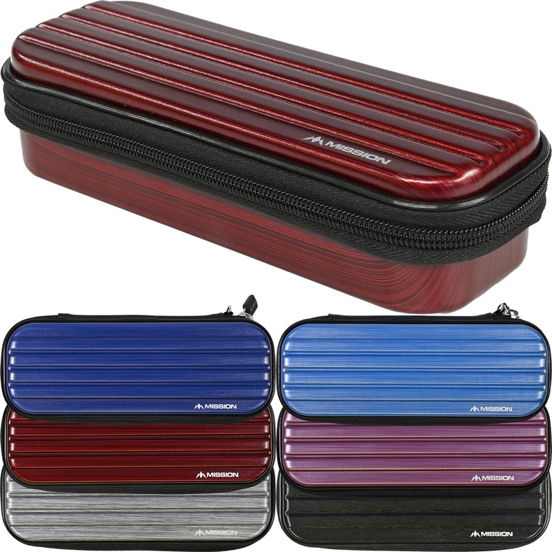 *Mission ABS-1 Darts Case – Strong Protection – Metallic Aqua Blue