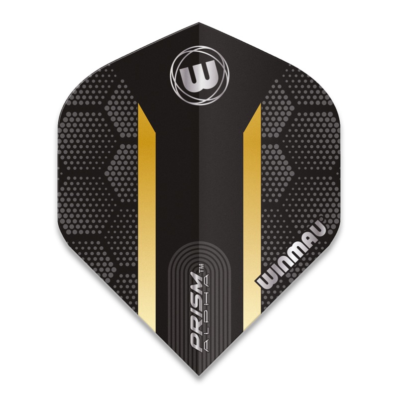 Prism Alpha Standard Gold Dart Flights by Winmau