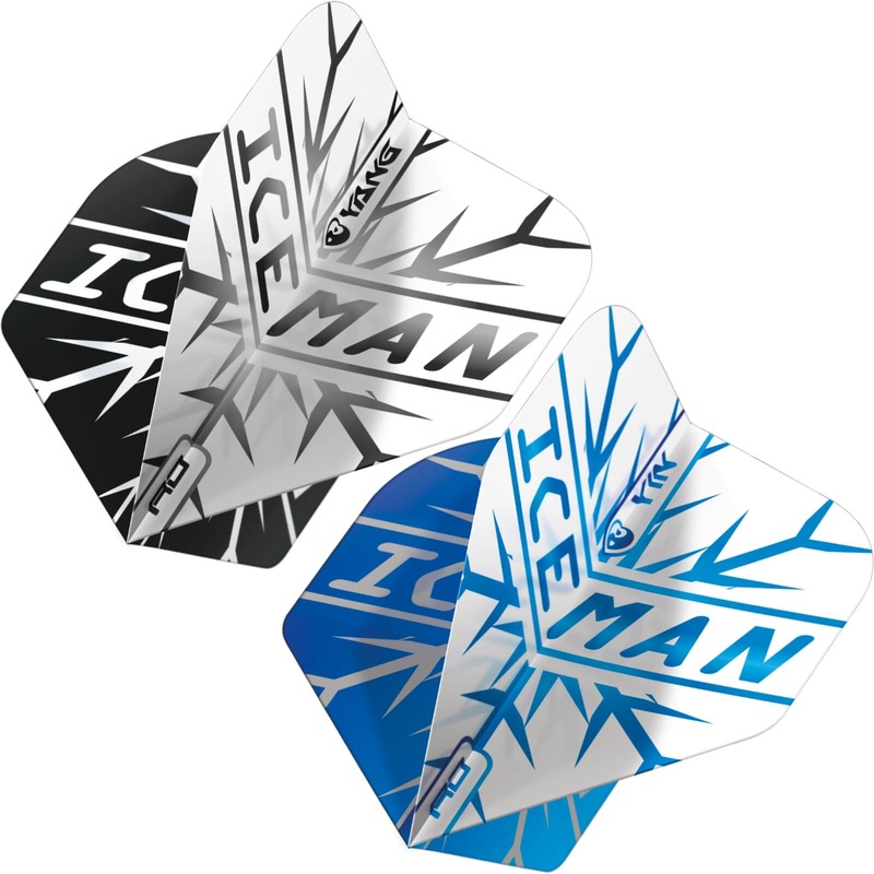 Red Dragon – Gerwyn Price Ying Yang – Big Wing Dart Flights Black