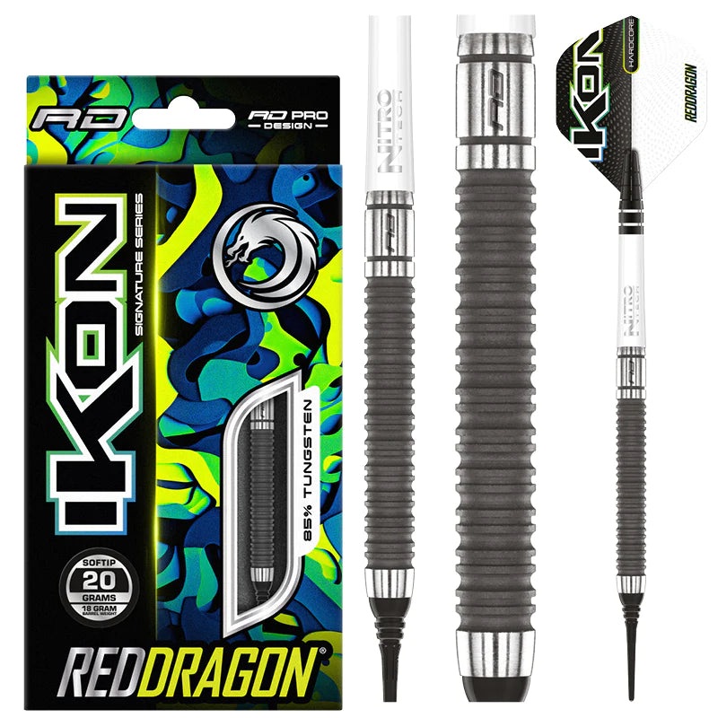 Red Dragon IKON 1.4 18 gram barrel/20 gram full 85% Tungsten SOFT TIP