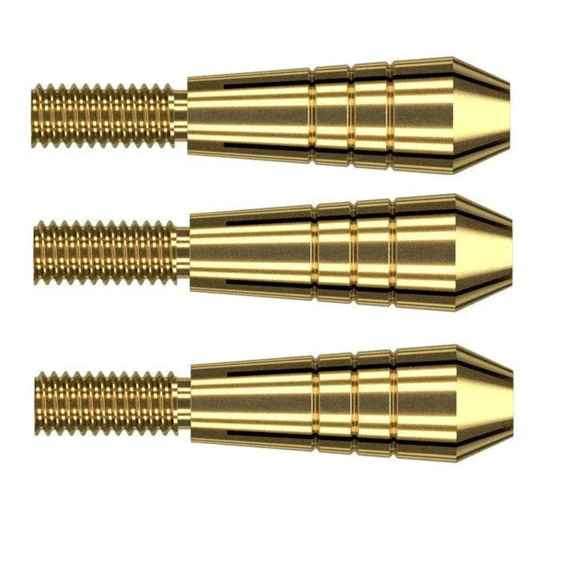 Target Darts Aluminium Gold Dart Tops Gold