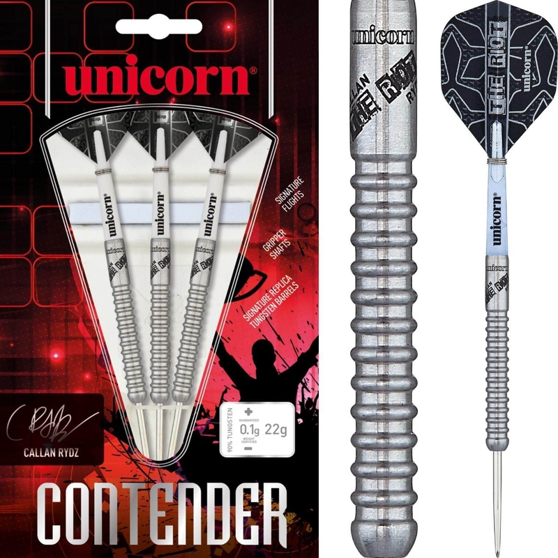 Unicorn – Callan Rydz Darts – Steel Tip – 90% Tungsten – 22g