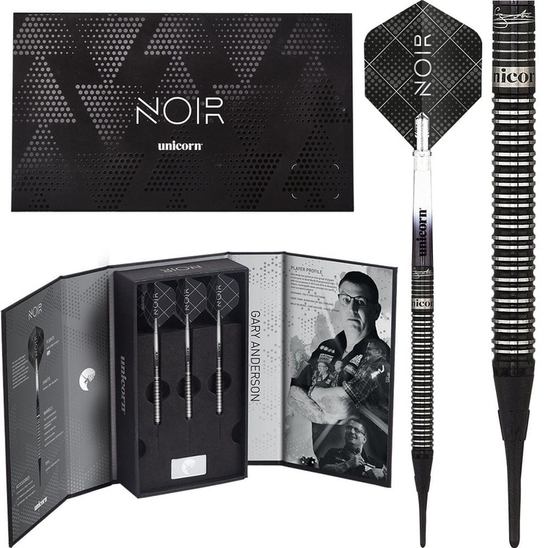 *Unicorn WC Deluxe – Soft Tip – Gary Anderson – Noir 18g