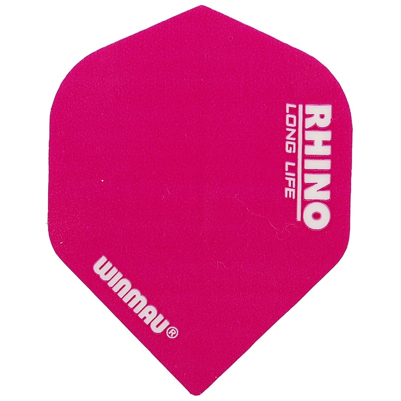 Winmau Rhino Pink Extra Thick Dart Flights