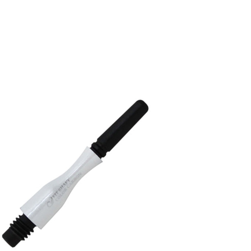 Fit Flight Carbon Hybrid Spinning Dart Shafts – X-Short #2 (18.0mm) White