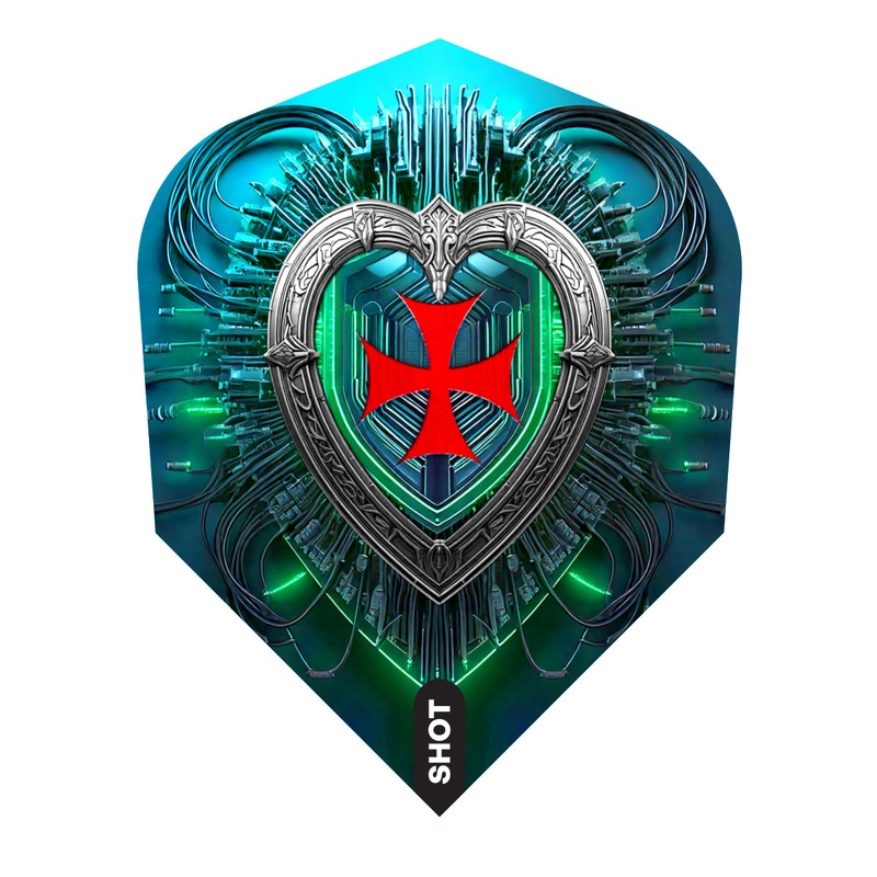 Future Knights Dreadheart No6 Dart Flights by Shot
