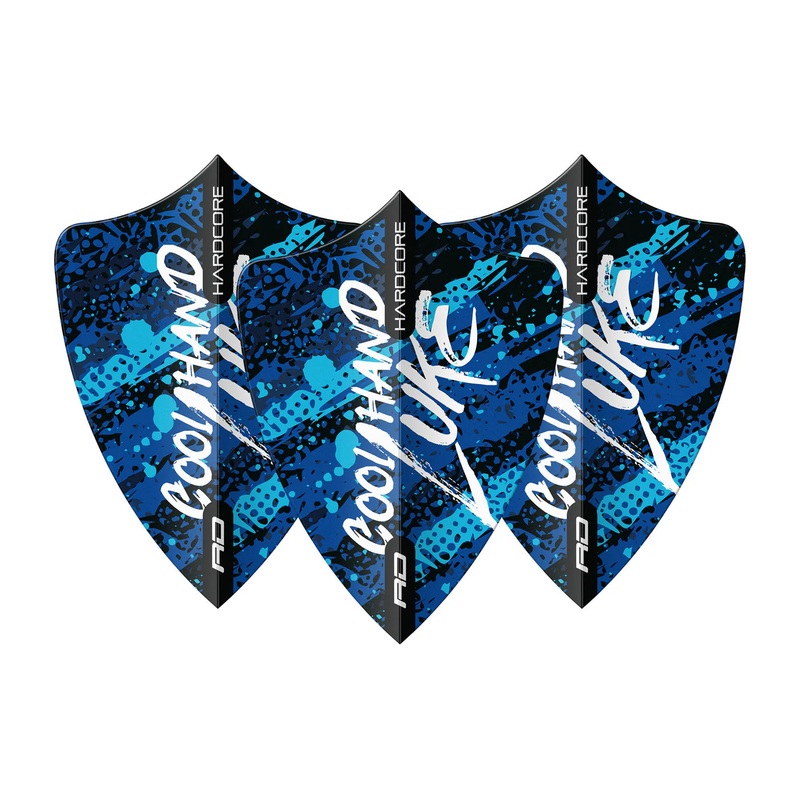 LUKE HUMPHRIES WORLD CHAMPION BLUE FREESTYLE Freestyle 100 Micron Poly metronic extra thick