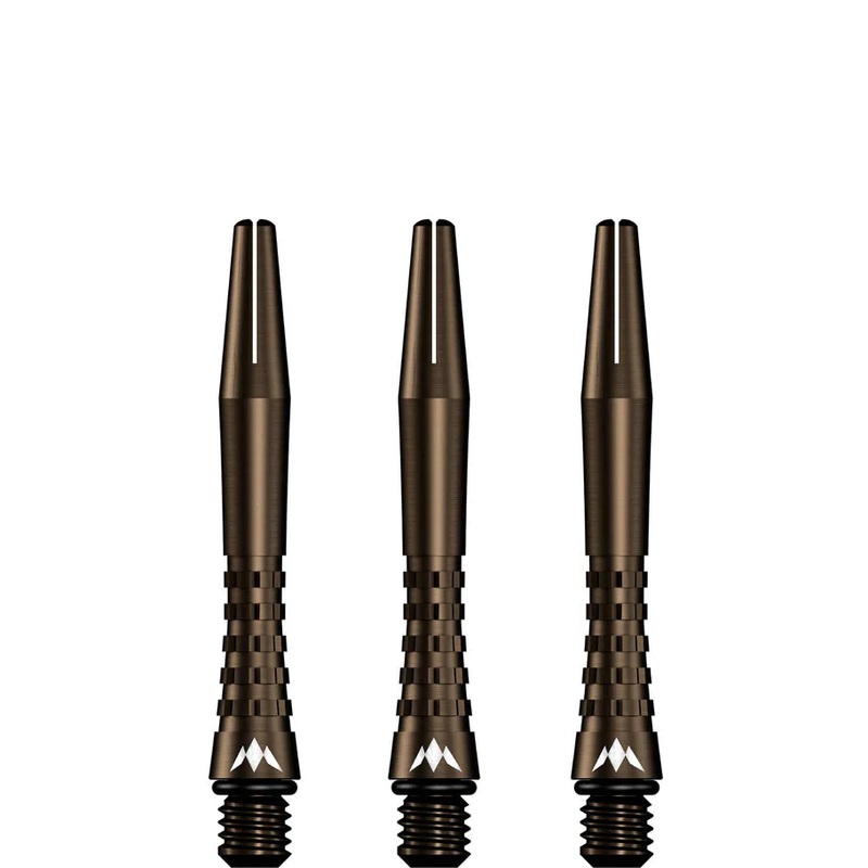 Mission Atom13 Aluminum Shafts – Anodized Metal Stems  – Bronze – Short Bronze Short (35mm in length excluding thread) Aluminum