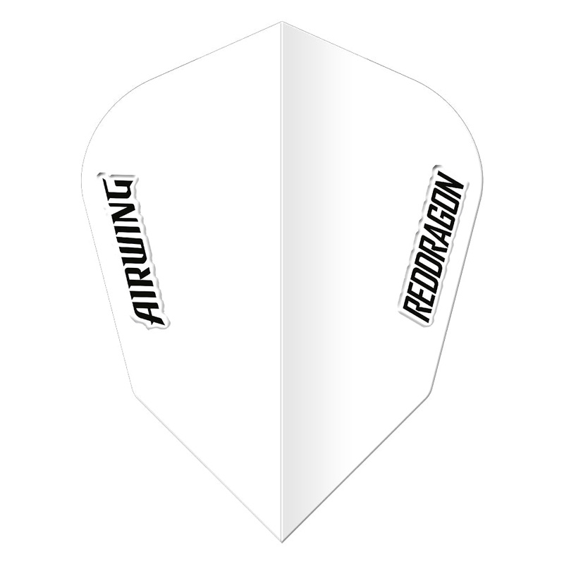 Red Dragon Airwing Dart Flights – V-Standard White