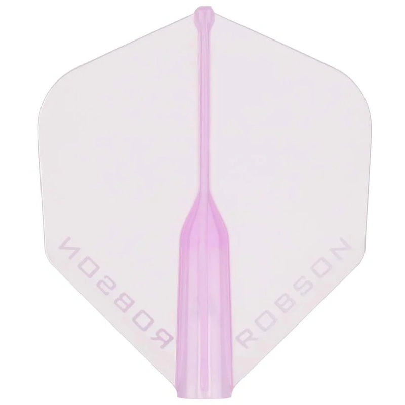 Robson Plus Crystal Dart Flights – Standard Pink Standard 350 Micron Pink