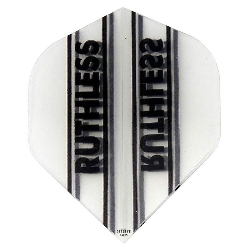 Ruthless Dart Flights Clear No2 Standard
