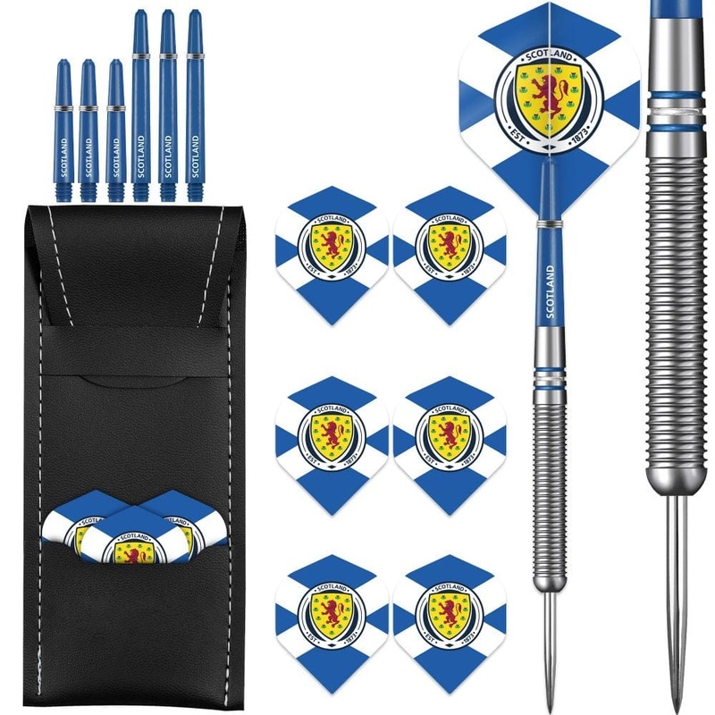 Scotland Football Darts – Steel Tip Tungsten – Official Licensed – Logo – 24g 24g