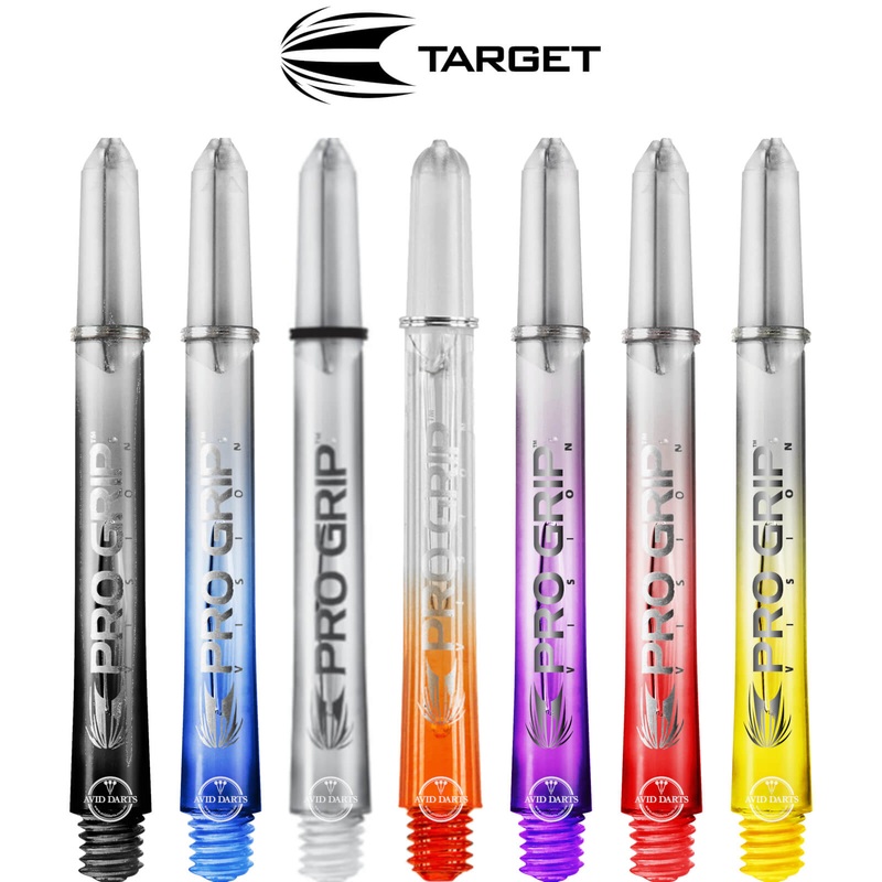Target – Pro Grip Vision Nylon Dart Shafts Short (34mm) Black