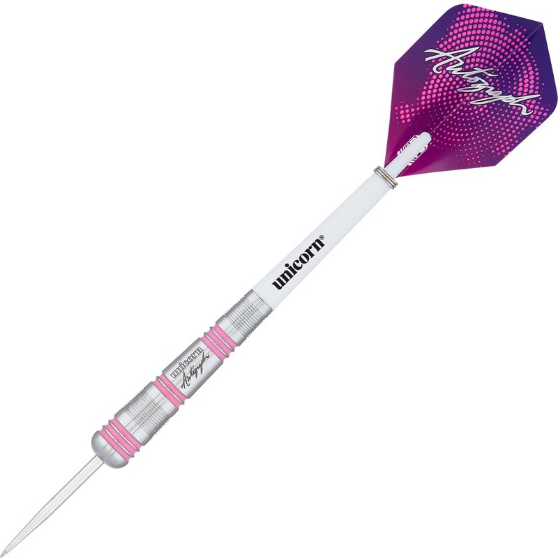 Unicorn Autograph Style 3 Steel Tip Darts – 21gm