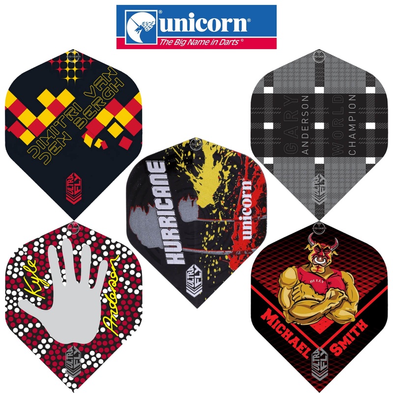 Unicorn – Ultrafly Pro Player – Big Wing Dart Flights Dimitri Van Den Bergh