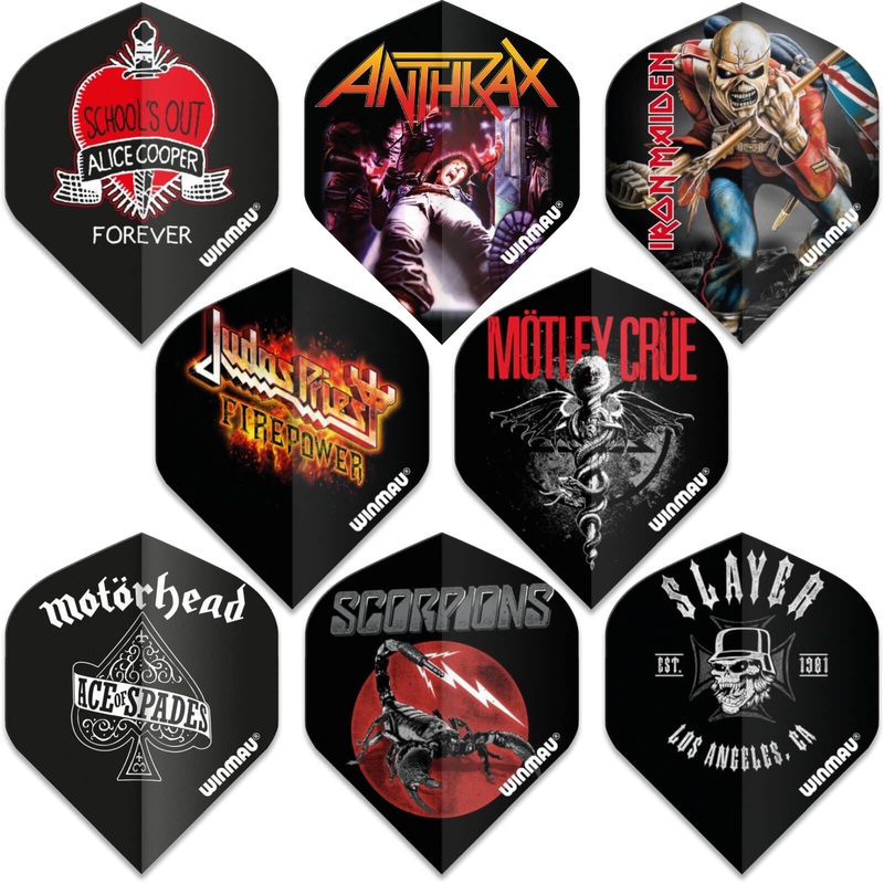 Winmau – Rock Legends 2 of 2 – Big Wing Dart Flights Alice Cooper