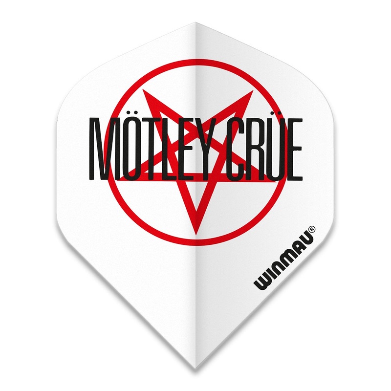 Winmau Rock Legends Dart Flights – Motley Crue Logo