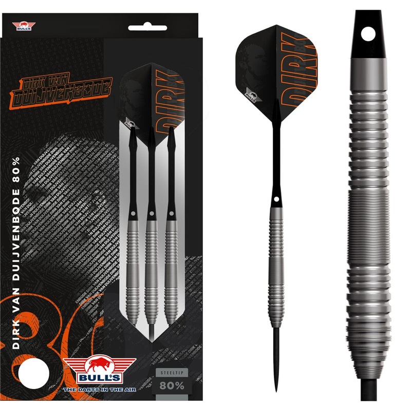 Bulls Dirk van Duijvenbode Darts – Steel Tip – 80% Tungsten 22g